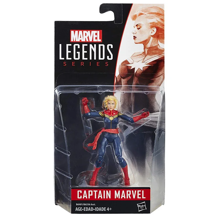 

Marvel's 3.75-inch Eternal Legendary Figure Spiderman Captain Marvel Black Panther Yurik Yongdu Iron Man MK1 Gift for Children