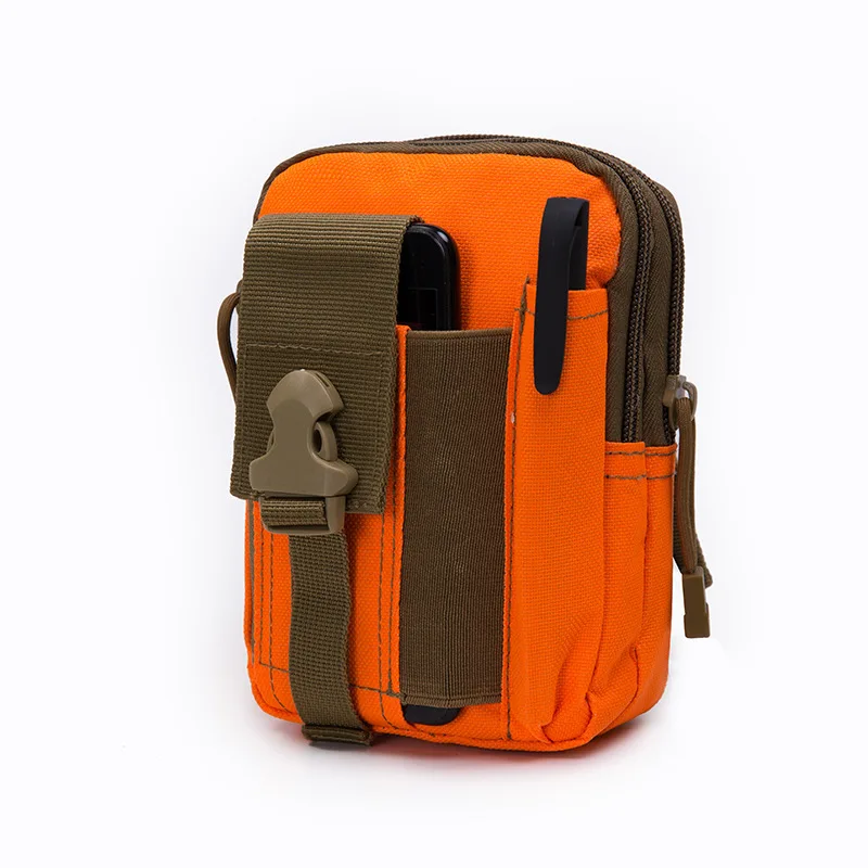

Hunting Tactical Molle Pouch Belt Waist Pack Bag Small Pocket Military Waist Pack Running Pouch Travel Camping Bags Soft back