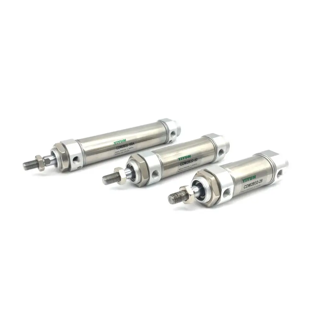 

CDM2B32-25/25A/50/50A/75/75A/100/100A/125/125A YIYUN brand perform Pneumatic components air tool Air Cylinder CM2 CDM2 series