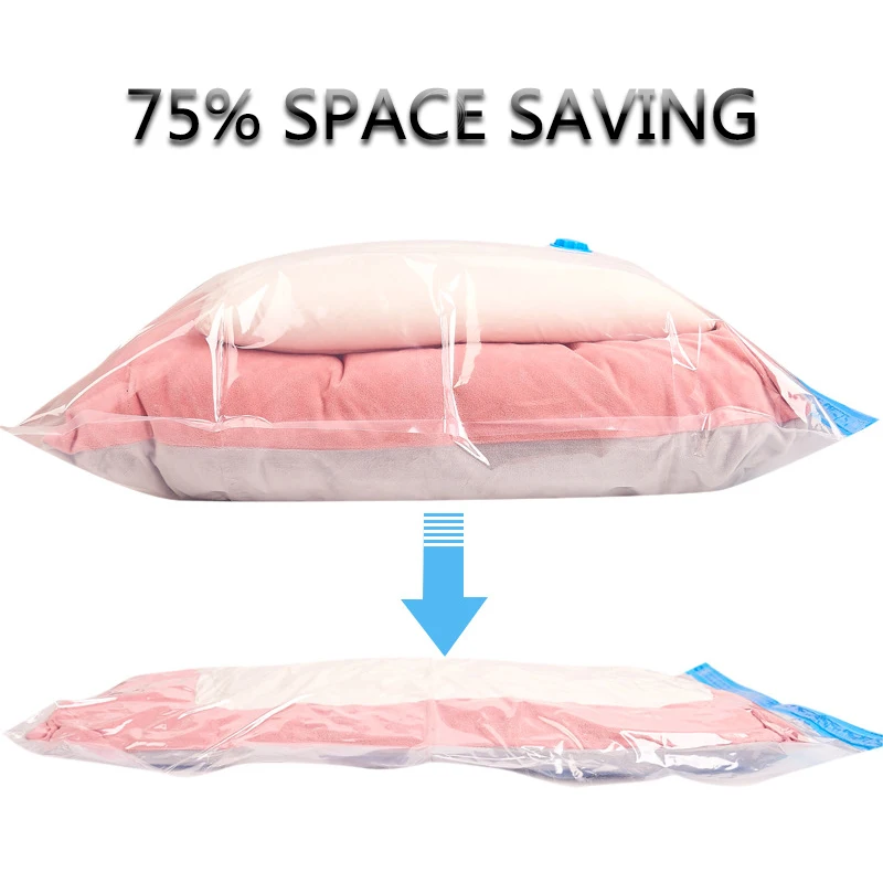 Прозрачный вакуумный компрессионный мешок для откачки уличный дорожный