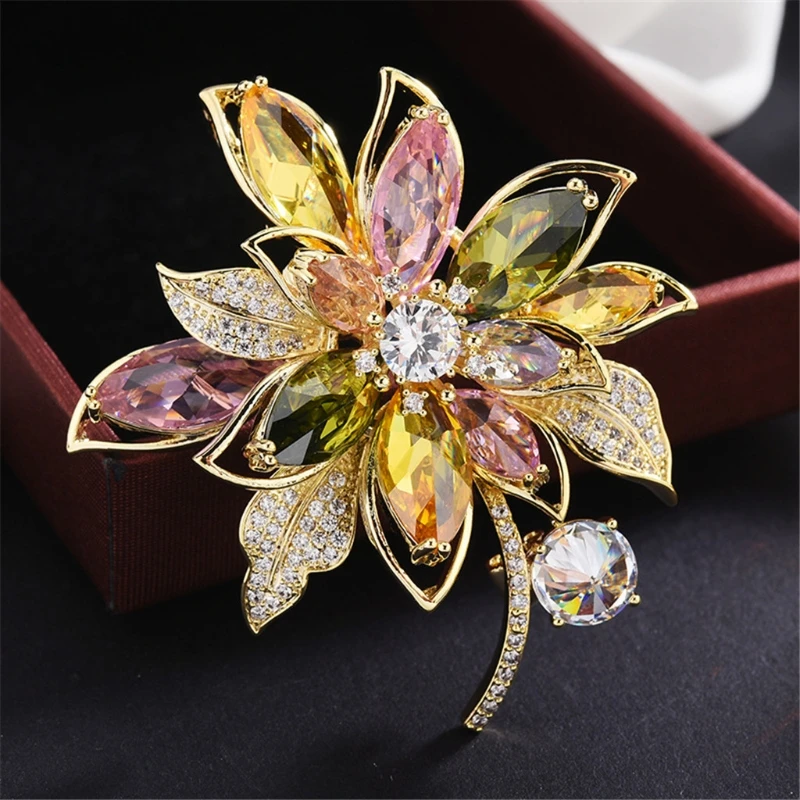 

Brooches Women Weddings Brooch Gifts for Clothing Jewelry Accessories M7DD