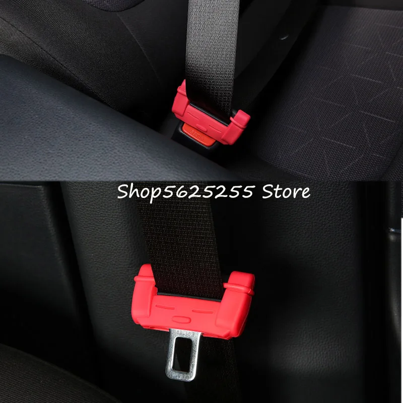 

Seat Belt Rubber Sleeve For Mazda 3 Axela CX30 2019 2020 2021 Plug Safety Belt Buckle Protective Sleeve Car Styling