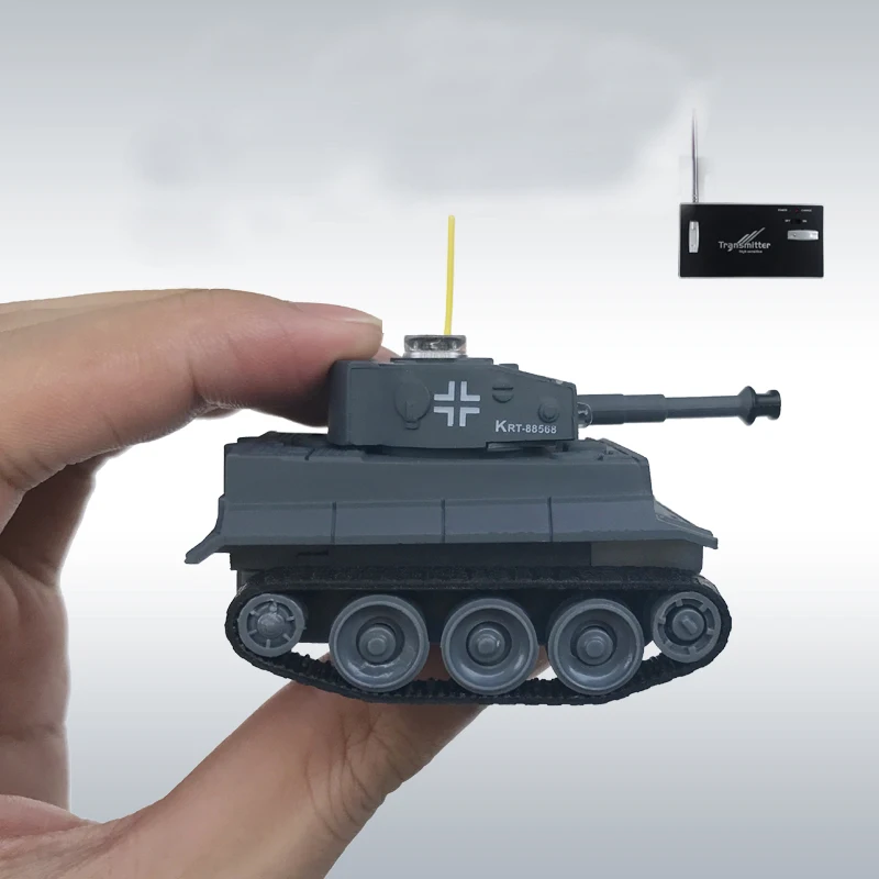 Миниатюрная модель танка Tiger RC имитация веса Радиоуправляемый танк с