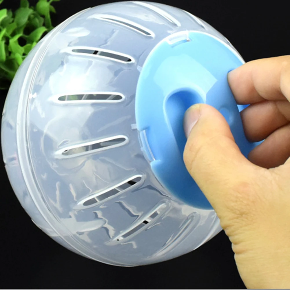 Plastic Rodent Mice Running Jogging Ball Hamster Gerbil Rat Exercise Funny Small Pet Play Toys Colorful Wooden Swing Climb | Дом и сад