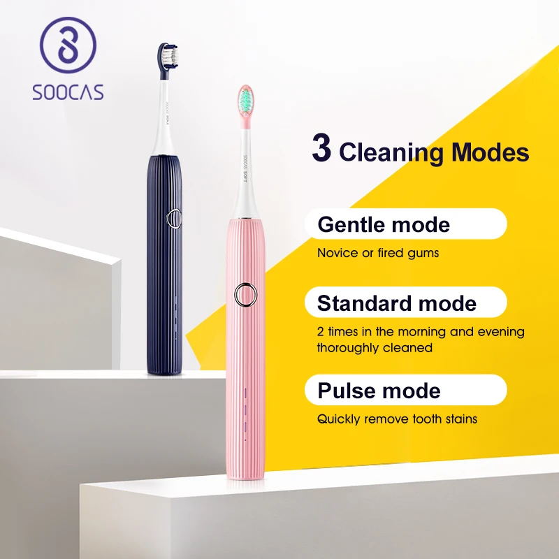 SOOCAS V1 электрическая зубная щетка ультразвуковая автоматическая типа c