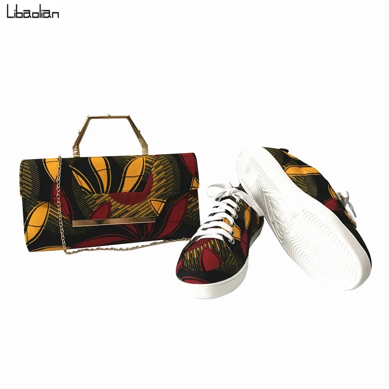 Красного цвета в африканском стиле Анкара хлопок из парафинированной Ткани