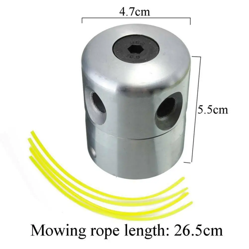 

Aluminum Grass Trimmer Head Brushcutter Lawn Mower Accessories Garden Tools for Most Lawn Mowers General Purpose