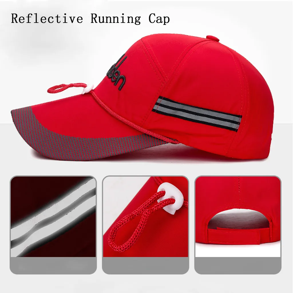 

Sagace Hats For Women Reflective Running Cap A Quick Dry Hat For Men The Flashback 360 Sports Caps For Men