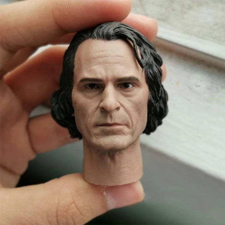 

1/6 Joaquin Phoenix Joker Head Sculpt Nonmakeup Natural Version for 12''Figures Bodies Accessories