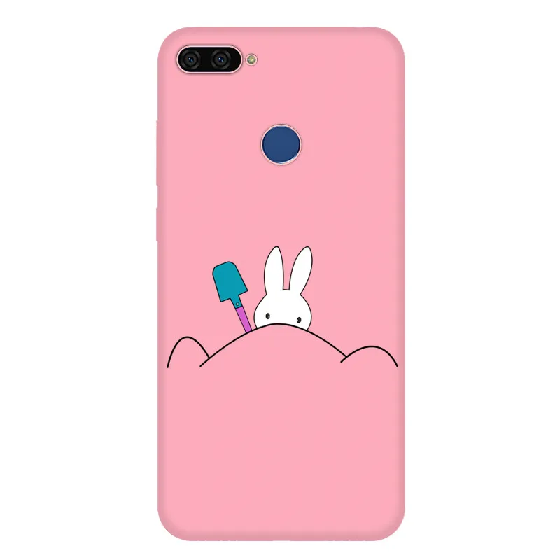 as photo 48 Honor 7C чехол для huawei Honor 7C AUM-L41 чехол Россия 5,7 милый мультяшный Рождественский Санта Жираф Мягкий силиконовый чехол для Honor 7 C - Цвет: as photo 48