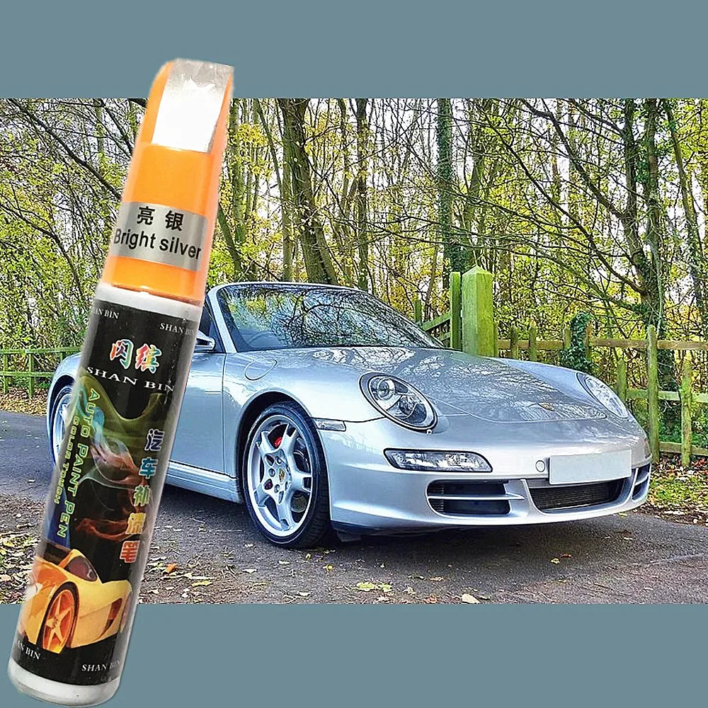 Яркая Серебряная ручка Dropshping Fix it PRO для ремонта автомобильных царапин прозрачные