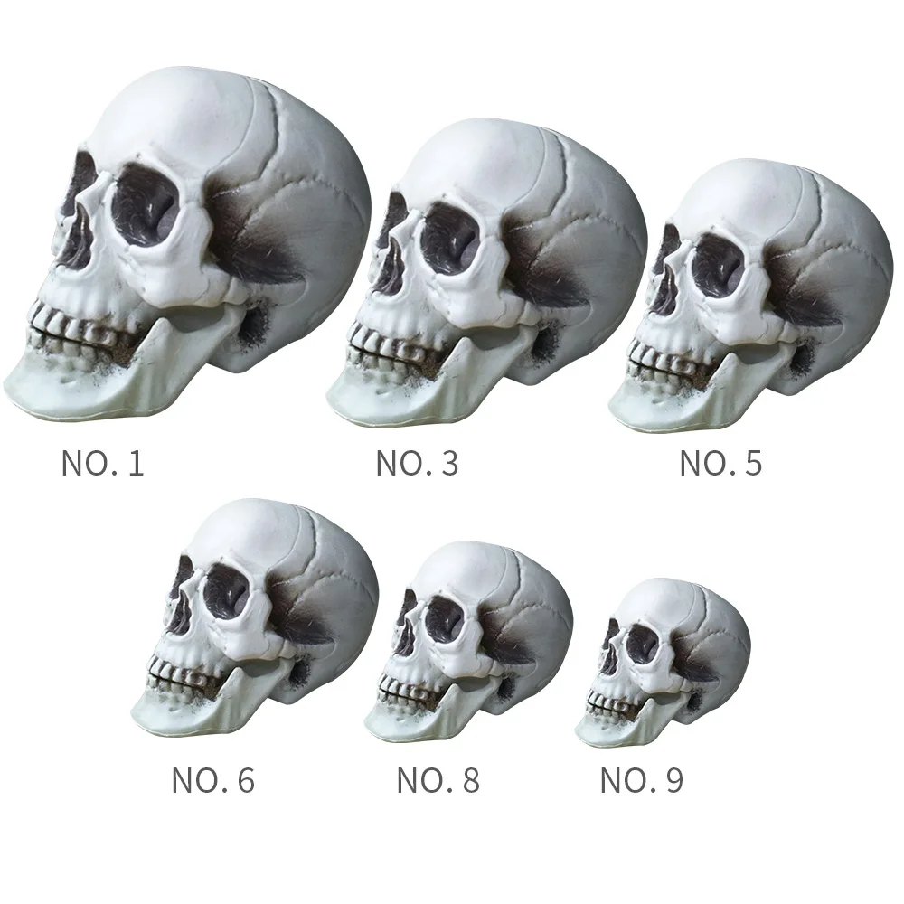 

6 Sizes Halloween Decoration Buried Alive Horror Plastic Skulls Buried Alive Terror Plastic Skeleton Buried Alive Horror Plastic