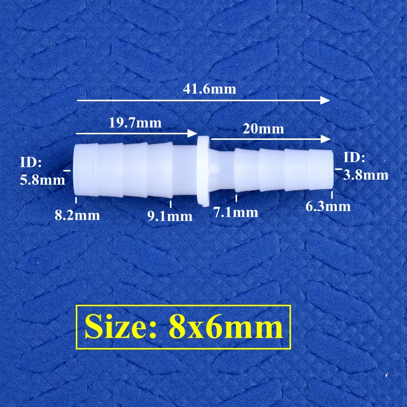 

SgooHan пластиковый редукционный переходник для аквариума 4-12 мм на 2.4-9 мм