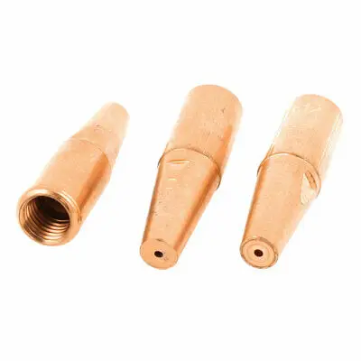 

3Pcs M8 Thread Injection Acetylene Propane Cutting Torch Tip Welding Nozzle