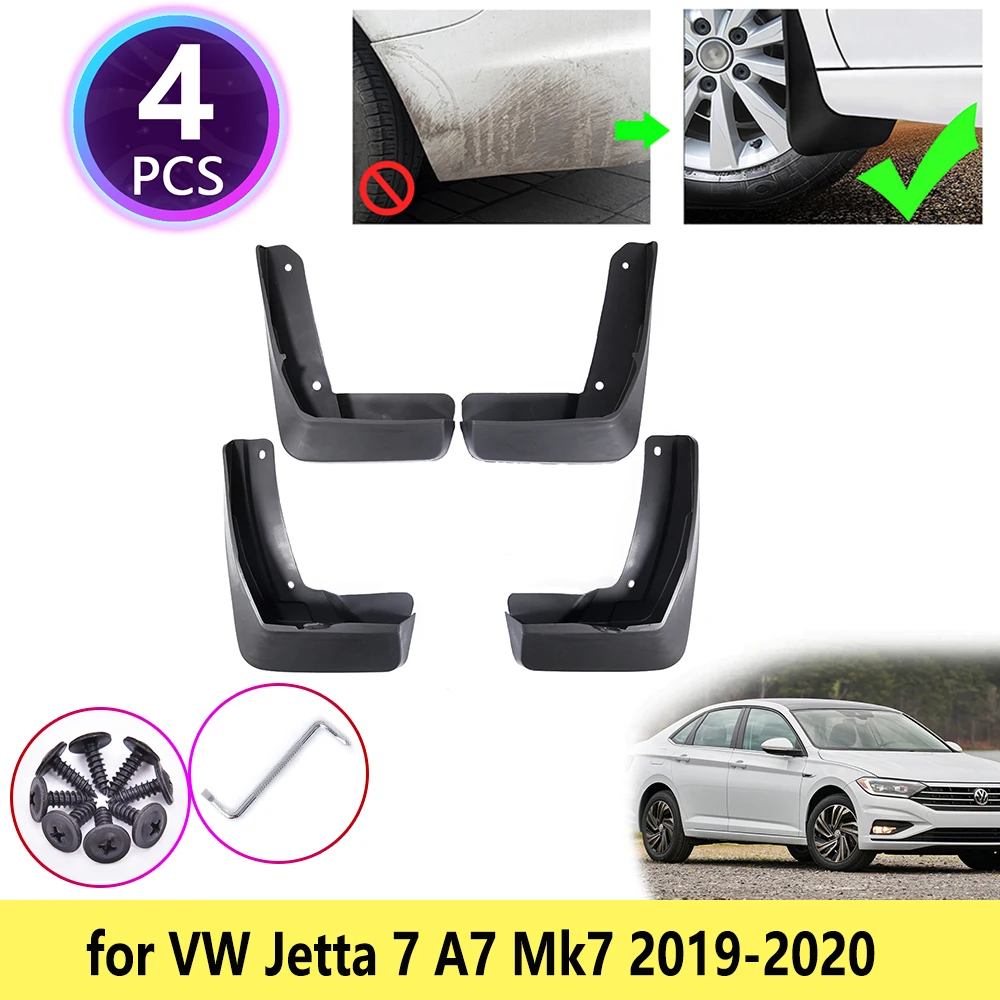 Брызговики для VW Volkswagen Jetta A7 MK7 2019 2020 автомобильные аксессуары | Автомобили и