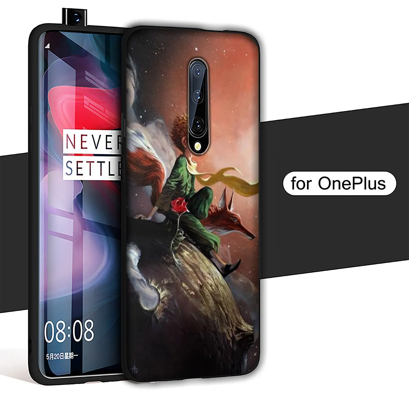 IYICAO Мягкий силиконовый чехол для телефона с изображением Маленького принца Oneplus