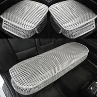 car seat cover cushion automobiles ice silk universal auto interior accessories four seasons protect set chair mat car styling