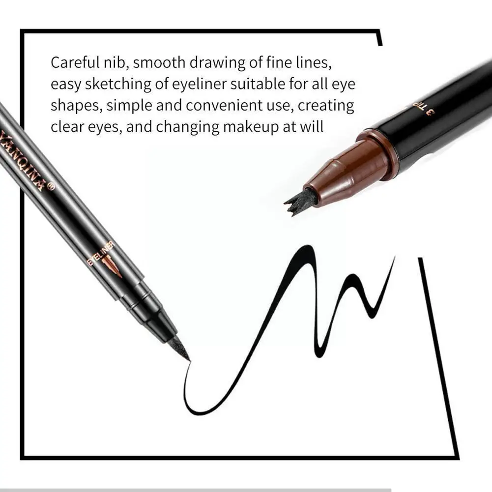 

Новинка Тату-ручка для бровей 3d жидкие чернила водостойкая 4 вилки двойной карандаш натуральный макияж глаз предназначение цветная женская...