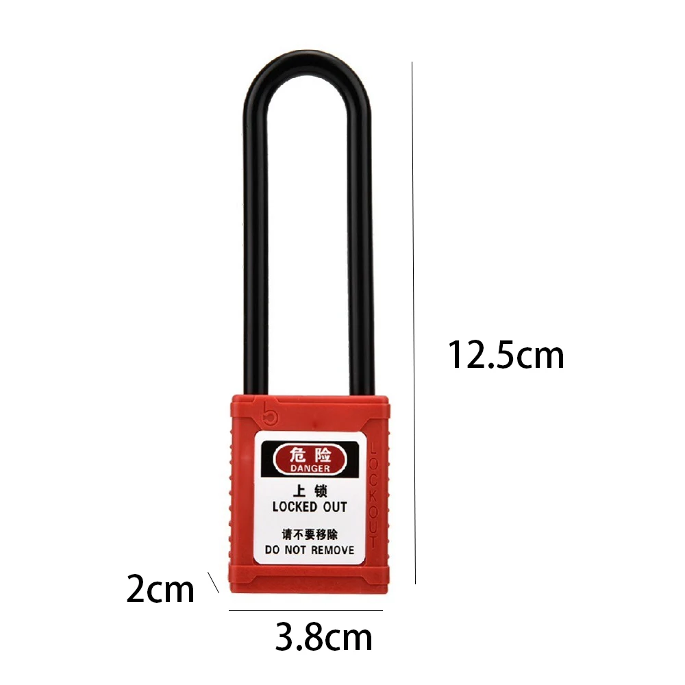 Длинная Скоба безопасный замок пластиковая навесной нейлоновый Непроводящий