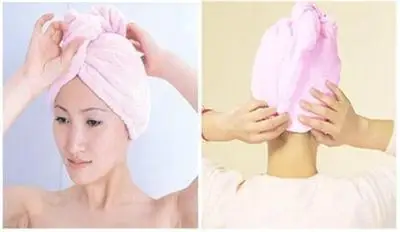 

Hair-drying Ponytail Holder Cap Towel E#CH Magic Quick-Dry Hair Towel Lady N Microfiber Hair Towel