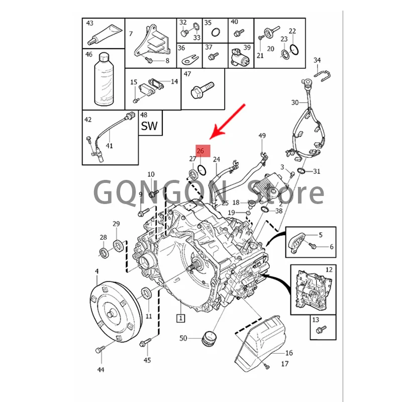 

CAR O-ring 2003-2020vol voxc90 xc70 xc60 xc40 v90 v70 xc xc70 v70 v60 cross country v60 v50 v40 cross country v40 s90l s90 s80l