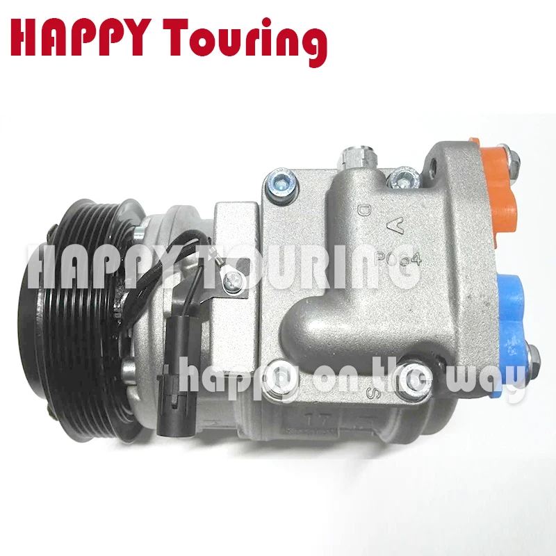 Компрессор переменного тока 10PA17C для SSANGYONG STAVIC RODIUS 2007 2008 2009 2010 2011 2012 2013 6652300211
