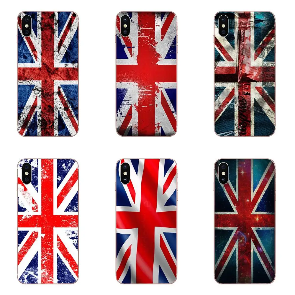 Потрясающий британский флаг на английском для Sony Xperia Z Z1 Z2 Z3 Z4 Z5 compact Mini M2 M4 M5 T3 E3 E5 XA