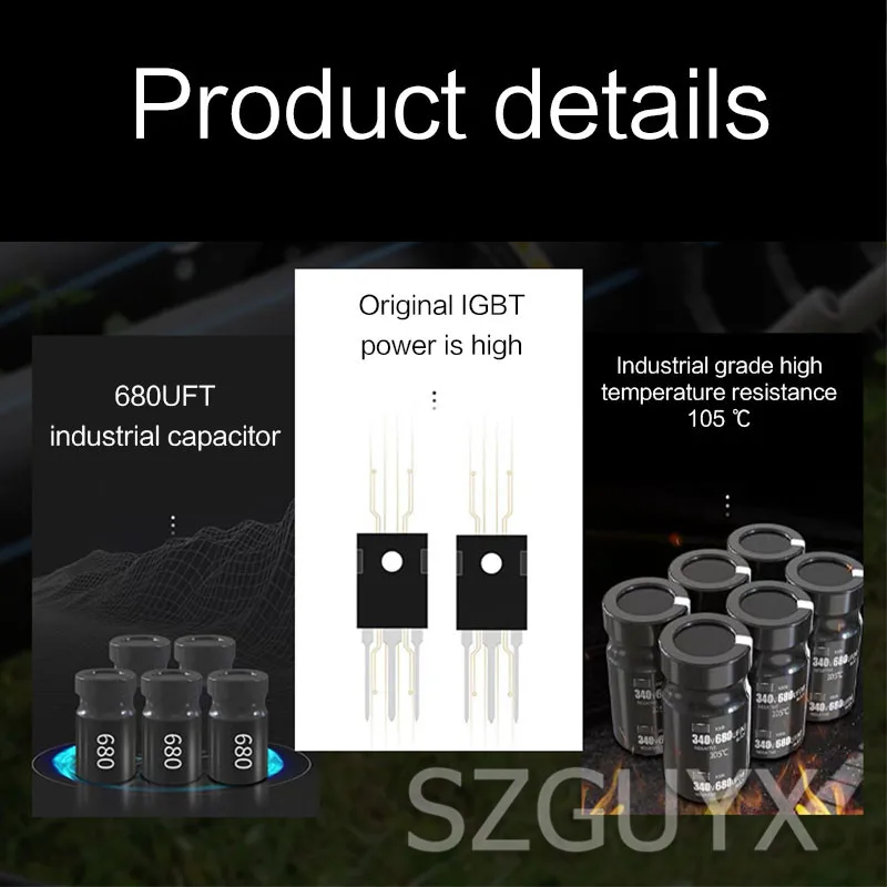 Inverter PE tube electric welding machine Gas pipeline capacitor Smart touch | Инструменты