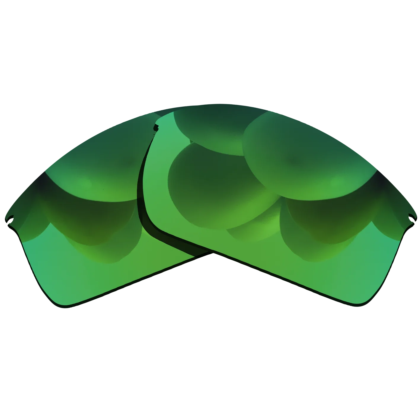 

Изумрудно-зеленые поляризованные солнцезащитные очки Сменные линзы для-Oakley проволочная оправа 100% УФ-защита хороший фитнес