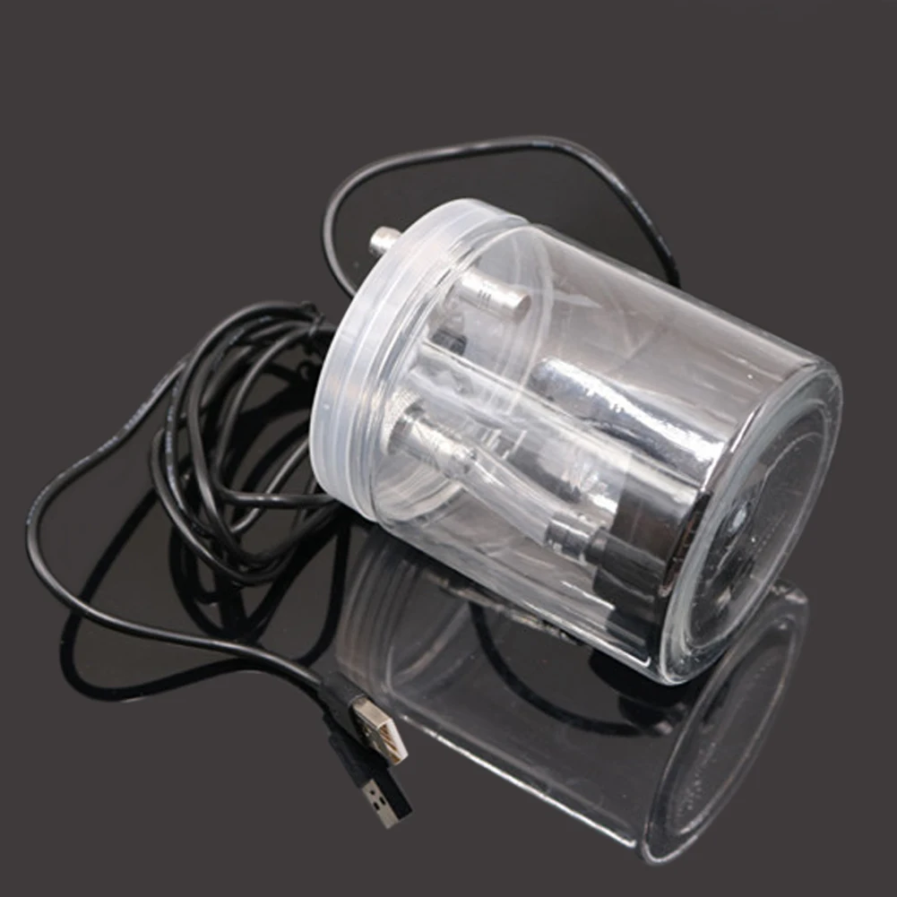 ПК ноутбук USB подключение бак насос охладитель воды прозрачный дисплей DIY