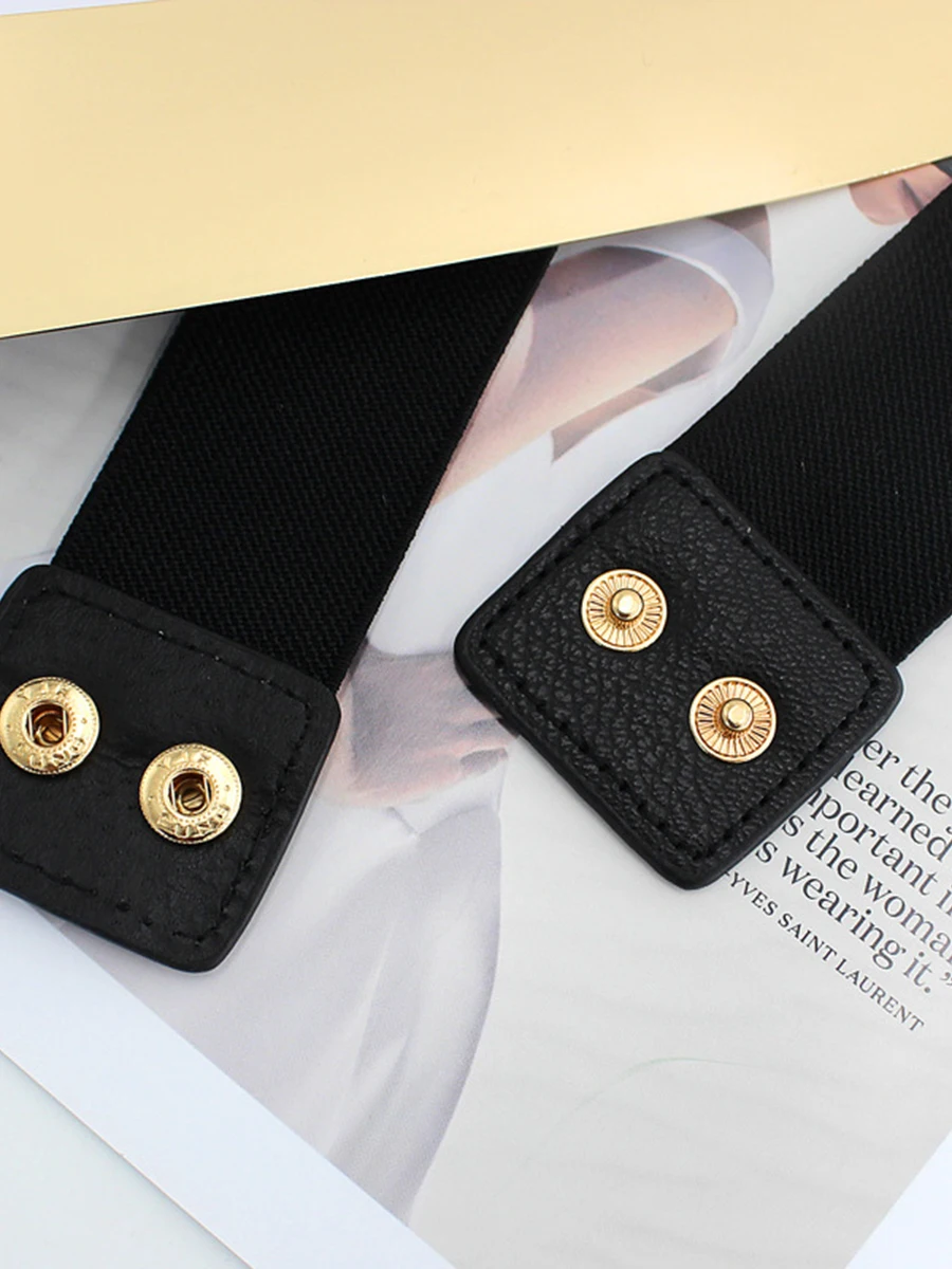 Рисунок 5 - Ремень женский эластичный черный/красный/Золотой/телесный/серебристый/коричневый,