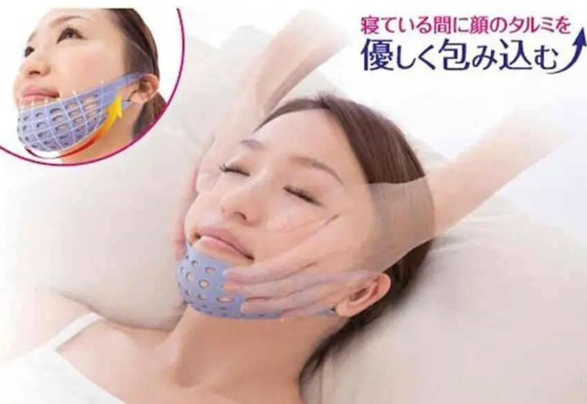 Lifting Hammock Sleeping Mask Cheek Facial Massager Slimmer Anti-Wrinkle Slimming Face Slim Lift Up | Красота и здоровье
