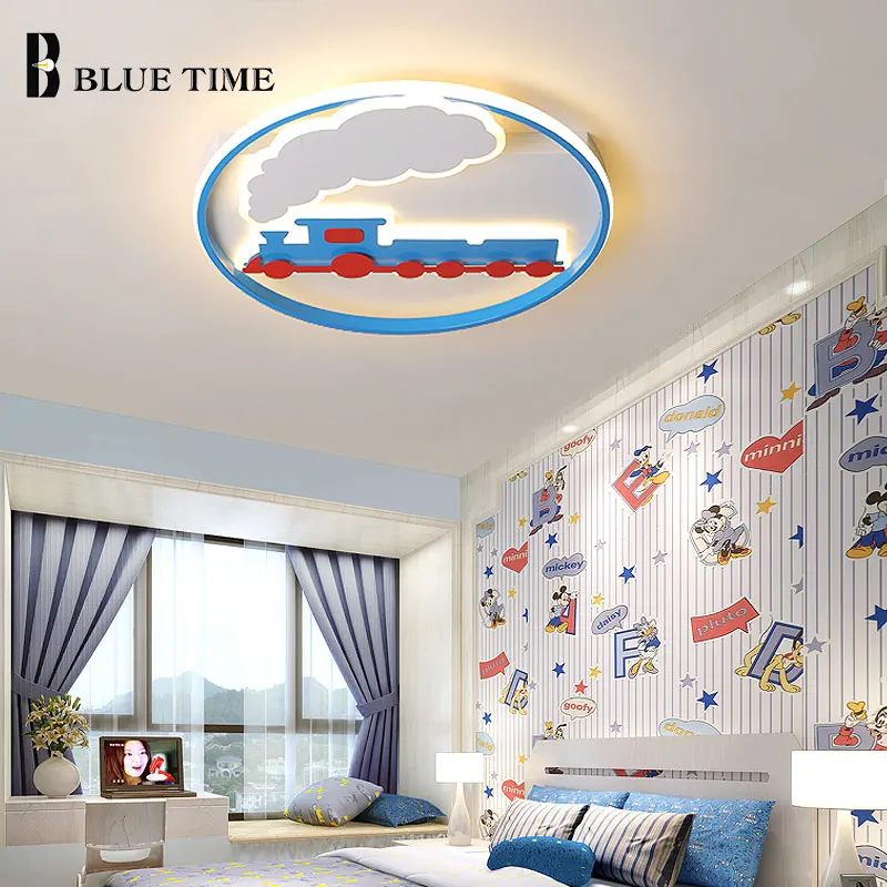 Современный светодиодный потолочный светильник BLUE TIME для гостиной спальни