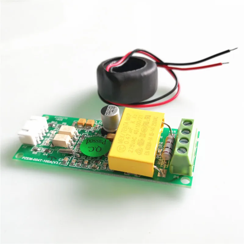 PZEM 004T новая версия ttl мощность энергии Ватт метр AC 220V 100A электричество Вольт Ампер