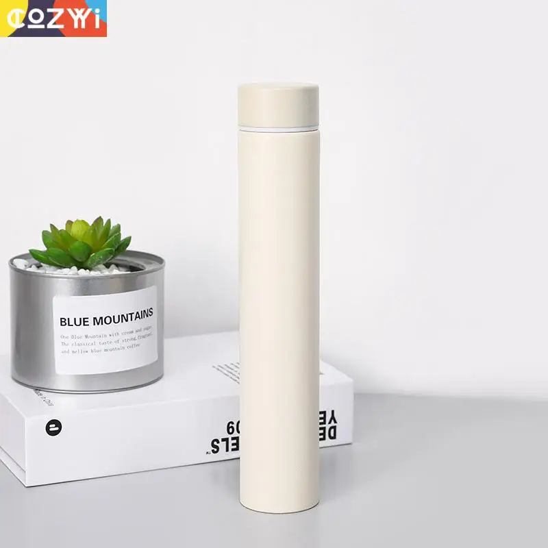 Портативный вакуумный термос из нержавеющей стали 260 мл рождественский подарок