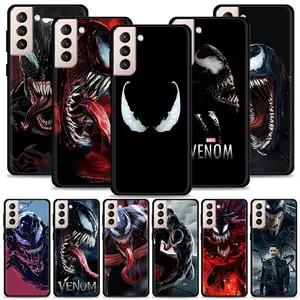 Venom Marvel Phone Case For Samsung Galaxy S21 S20 Ultra FE S10 S9 S8 Plus Lite 5G S10e S7 Edge Sili
