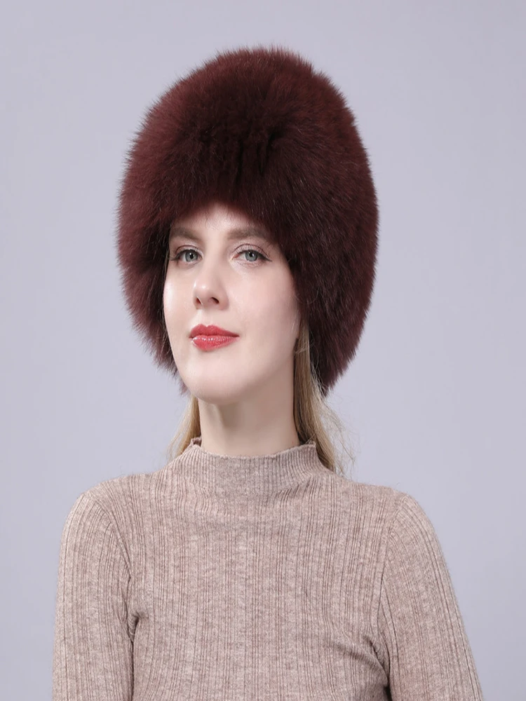 2019 хит женская зимняя шапка с лисой русская леди берет Peaky Blinder Gorras Casquette Chapeau Femme |