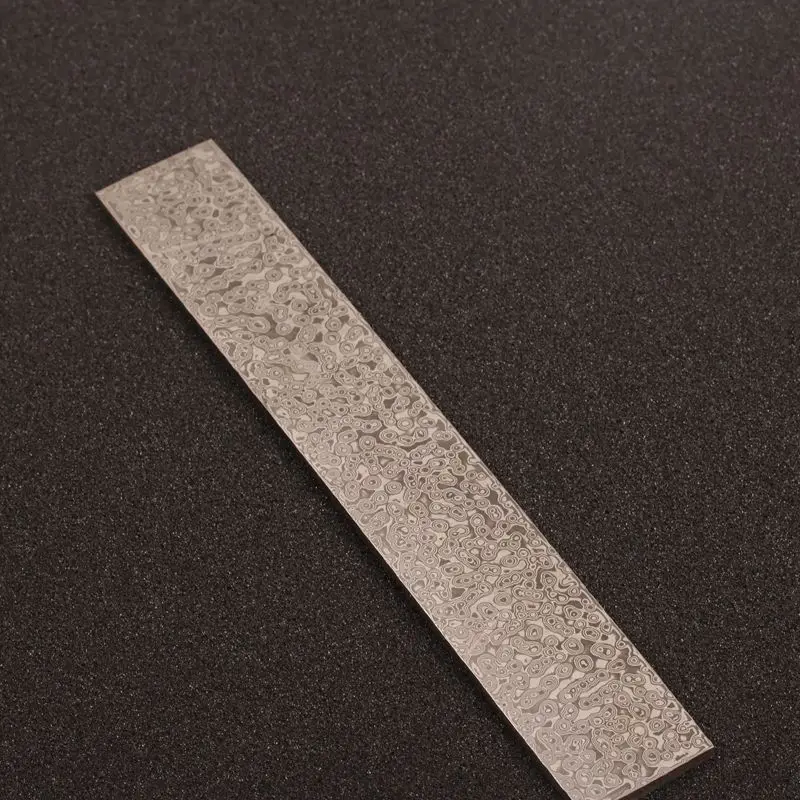 1 шт. заготовка из дамасской стали узор лезвие шеф-повара нож чистый изготовление