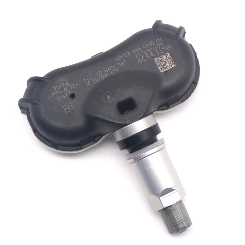 Система контроля давления в шинах 42753 SNA A81 TPMS для ACURA CSX HONDA CIVIC Cr Z ELEMENT FIT INSIGHT ODYSSEY 315