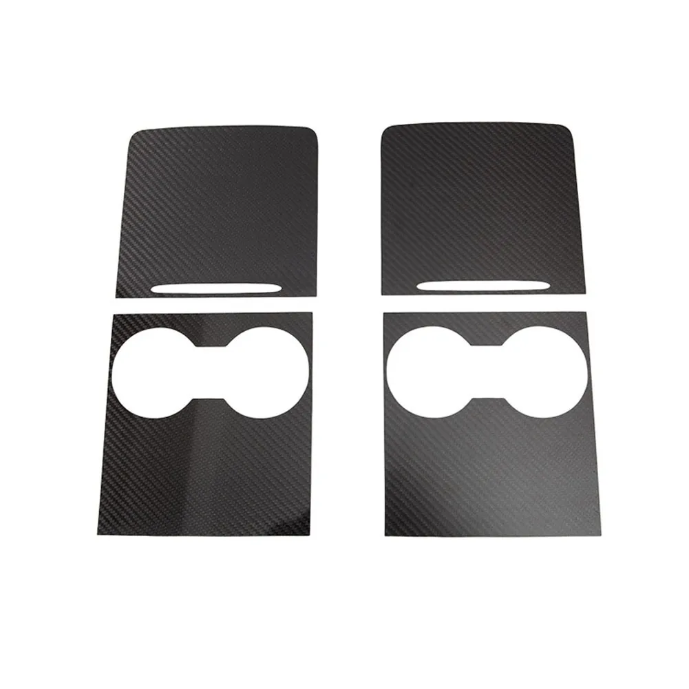

Panel Sticker For Tesla Model 3 Y Nice Car Center Console Protective Cover Real Carbon Fiber Car Stickers