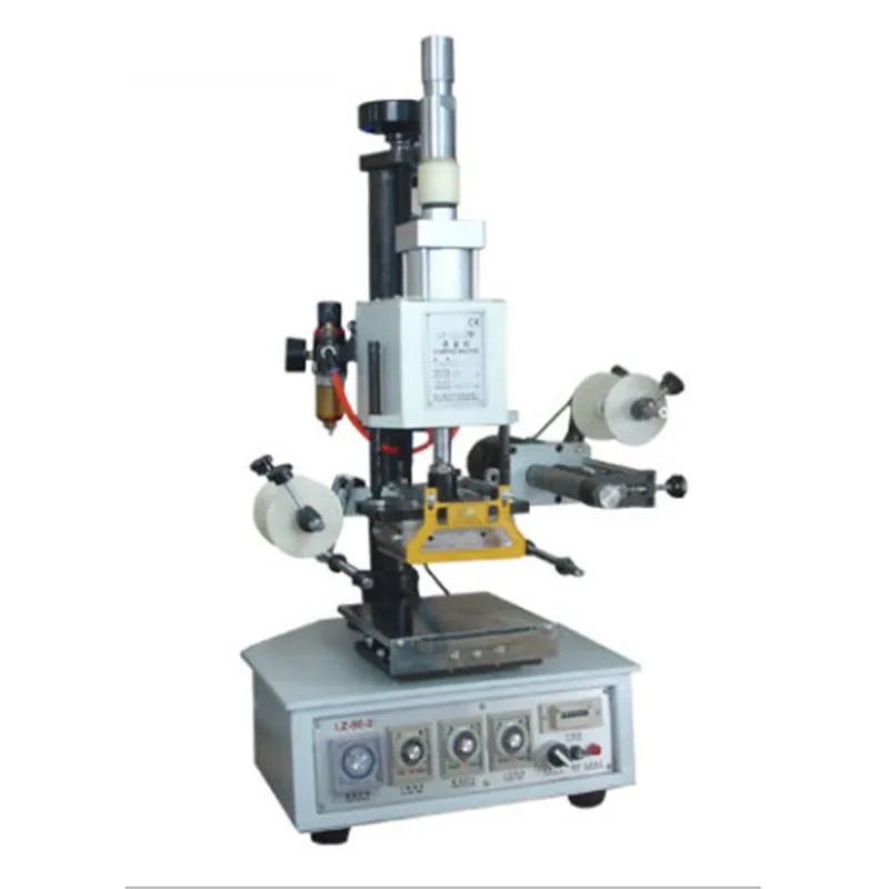 

90-2D Pneumatic Hot Stamping Machine Automatic Digital Hot Stamping Machine Can fine-Tune The Workbench Small Bronzing Machine