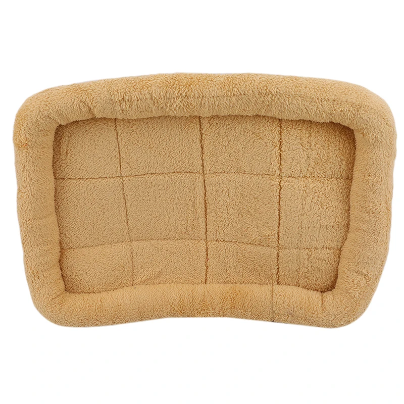 Теплая Флисовая подстилка для домашних животных Лежанка домашнее гнездо теплое