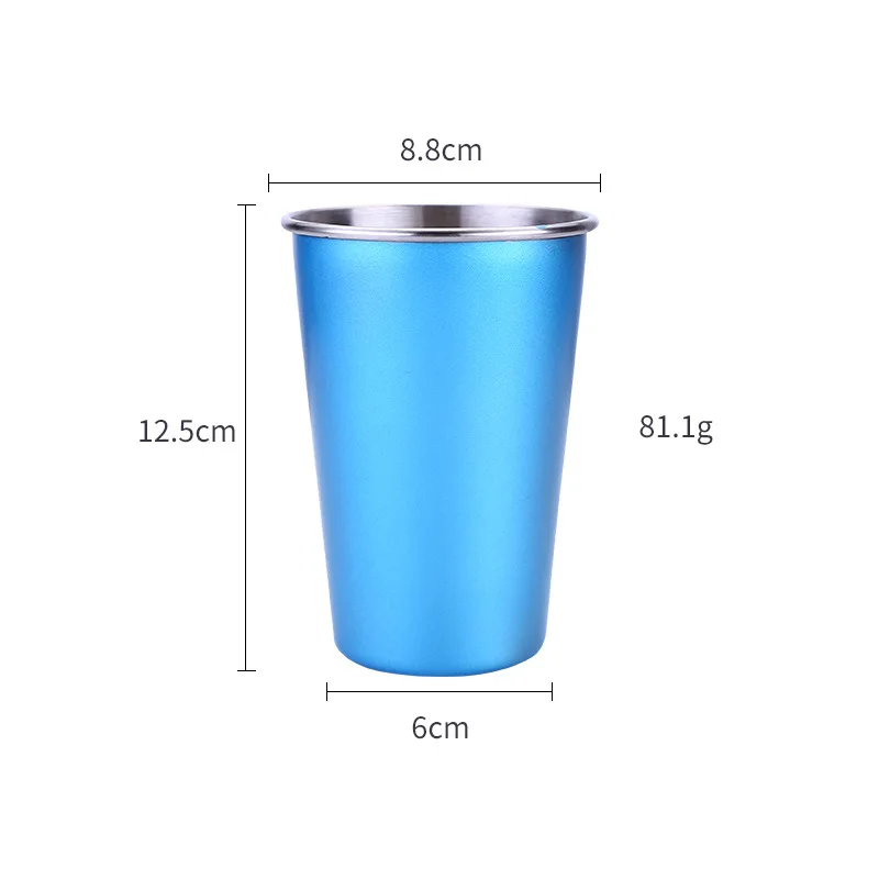 Нержавеющая сталь Кофе кружки Открытый Отдых вечерние кружка питьевой сок Чай