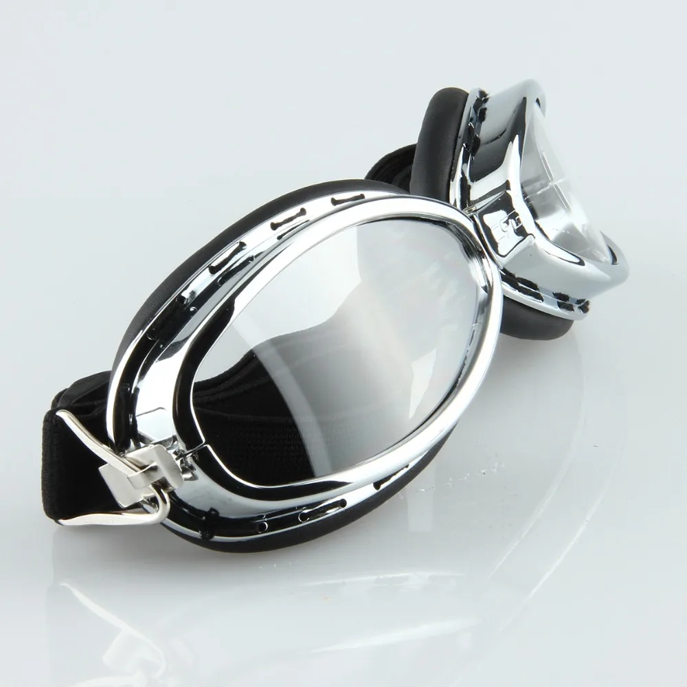 Мотоциклетные очки POSSBAY лыжные с прозрачными линзами авиаторы в стиле ретро