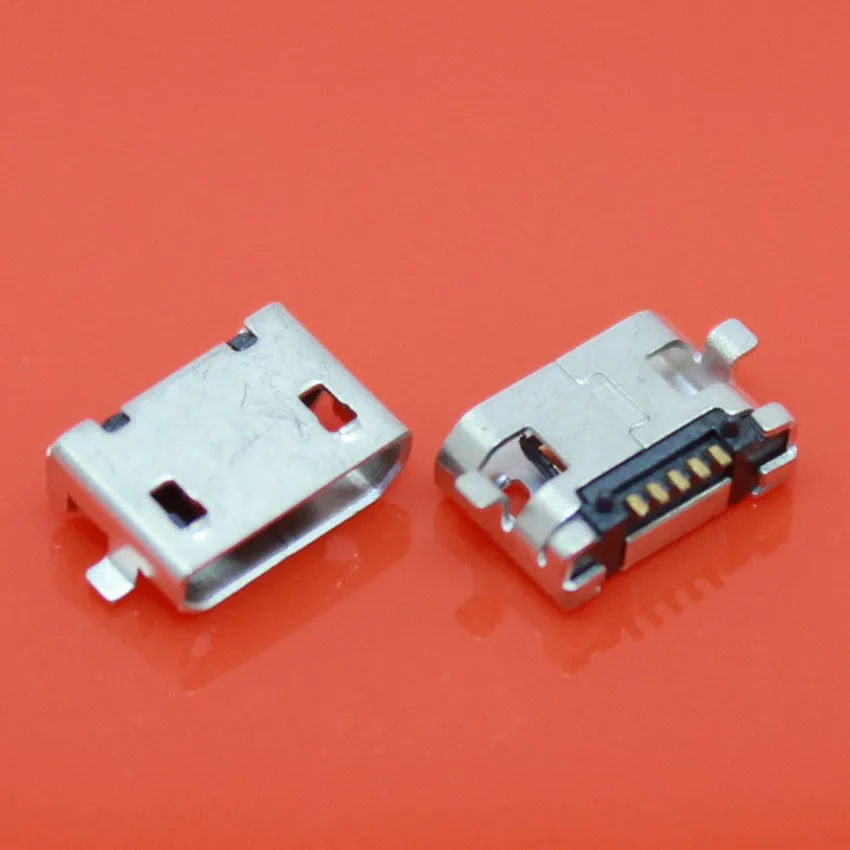 JCD Micro USB 5 P, 5-контактный разъем Micro USB, 5 крепеж; микро-usb разъем для задней зарядки