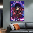 Наруто Учиха Мадара аниме Классический Персонаж HD роспись постер холст живопись мальчик спальня домашнее украшение Стены
