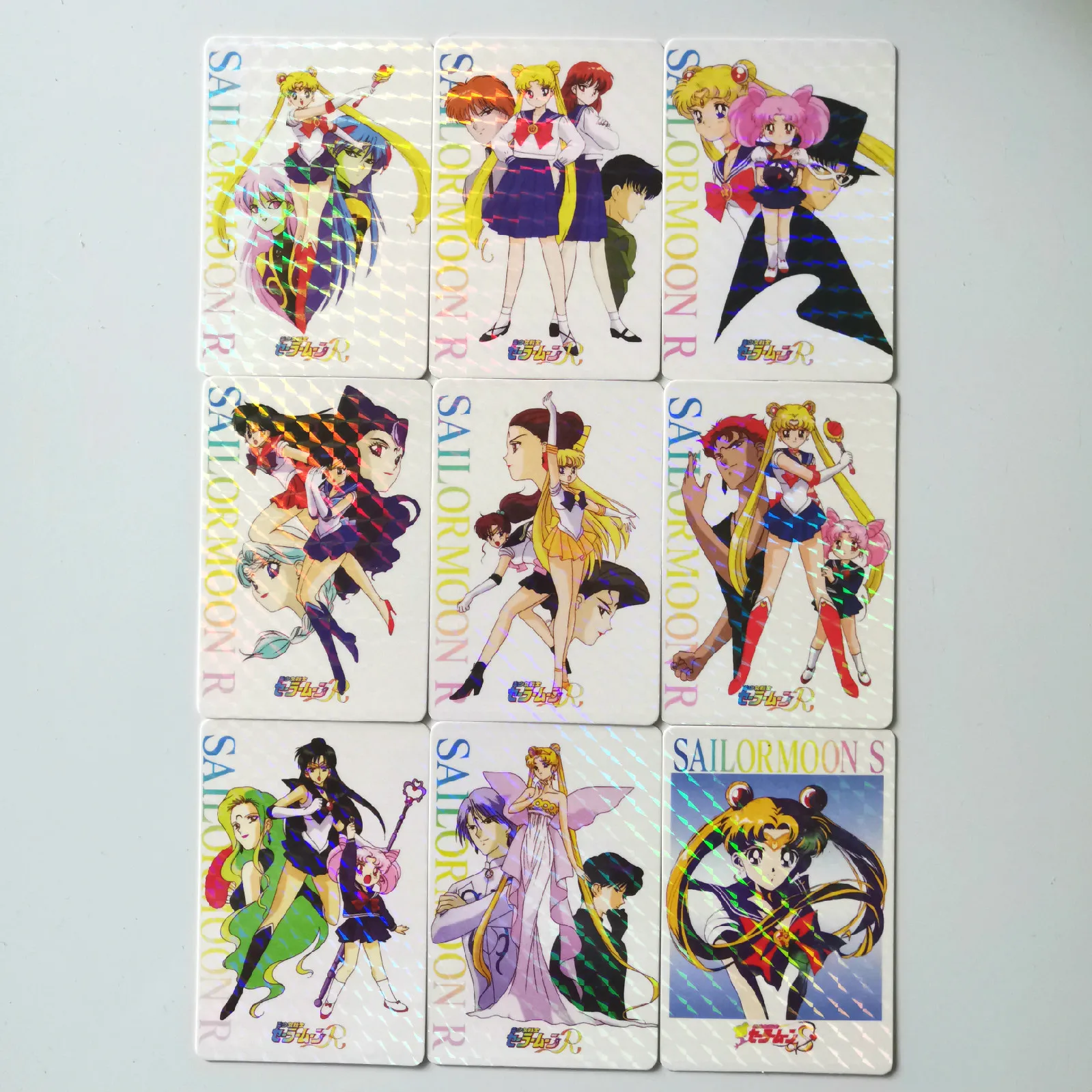 

45pcs/set Sailor Moon Diamond Flash Toys Hobbies Hobby Collectibles Game Collection Anime Cards