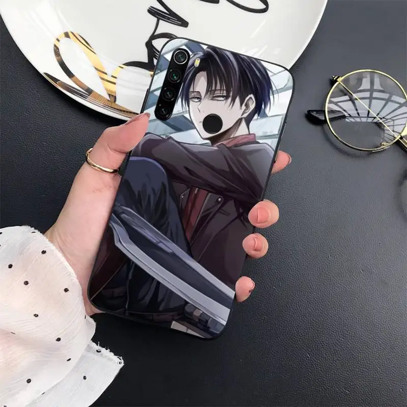 

Attack on Titan Eren Mikasa Levi Phone Case For Xiaomi Redmi 7 8 9t a3Pro 9se k20 mi8 max3 lite 9 note 9s 10 pro