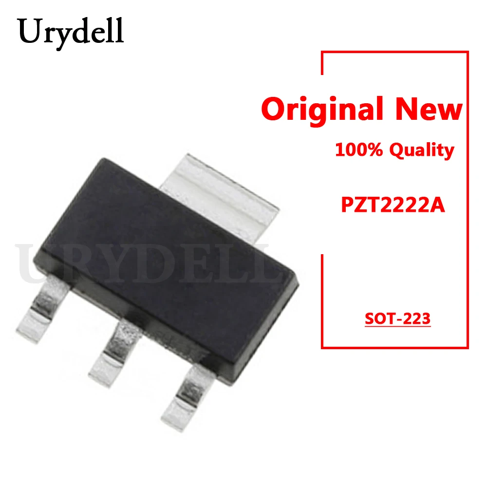 10 шт. силиконовые коммутационные транзисторы PZT2222A 2222A NPN SOT-223 новые и оригинальные