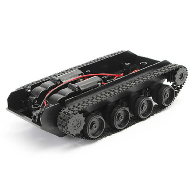 

Rc Tank Rubber Track Rc Car Chassis Rubber Caterpillar Tank Crawler For Arduino Robot Kits 130 Motor Diy Robot Toys For children